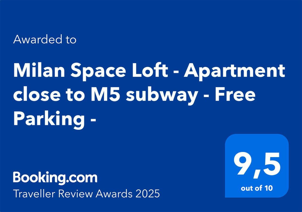 Milan Space Loft - Apartment Close To M5 Subway - Free Parking - Sky & Netflix Tv Dış mekan fotoğraf